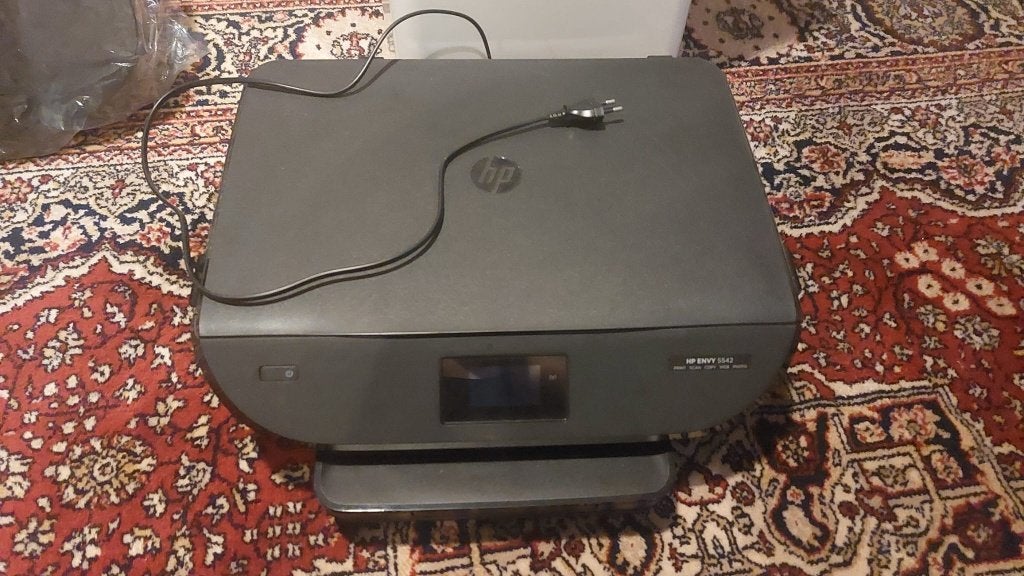 hp envy 5542 all in one printer, Computers en Software, Ophalen, Kleur printen, Gebruikt, Inkjetprinter