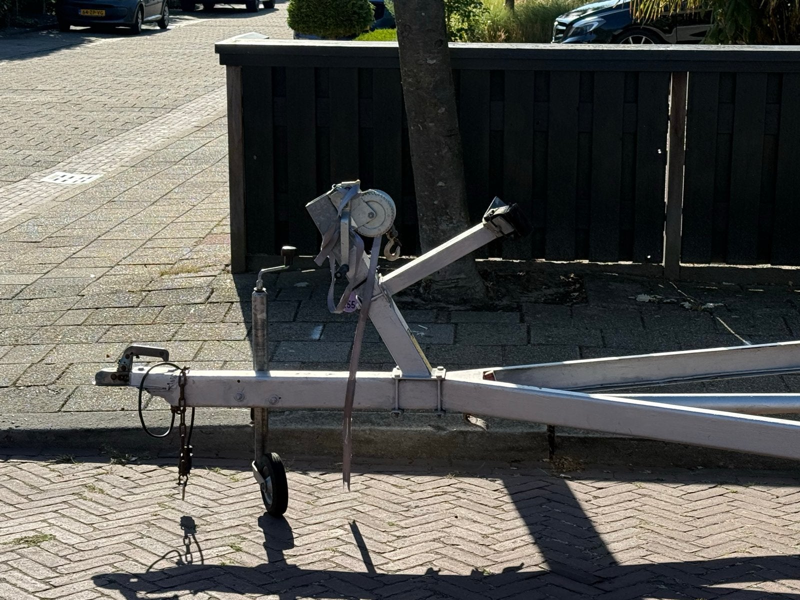 Degelijke boottrailer voor diverse boten, Minder dan 1500 kg, Gebruikt, Sloepentrailer, Minder dan 6 meter
