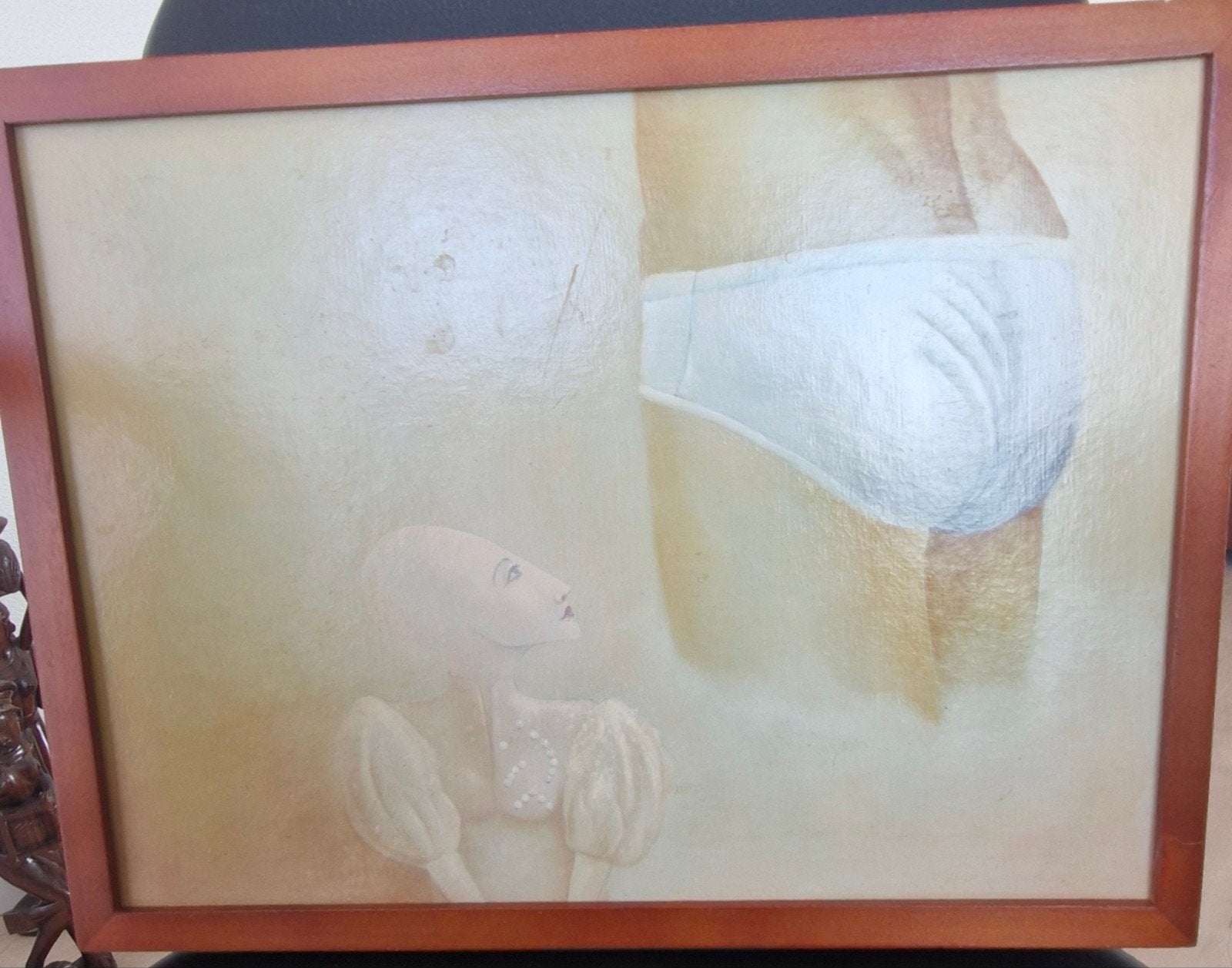 Uniek schilderij van Darius G., Ophalen of Verzenden