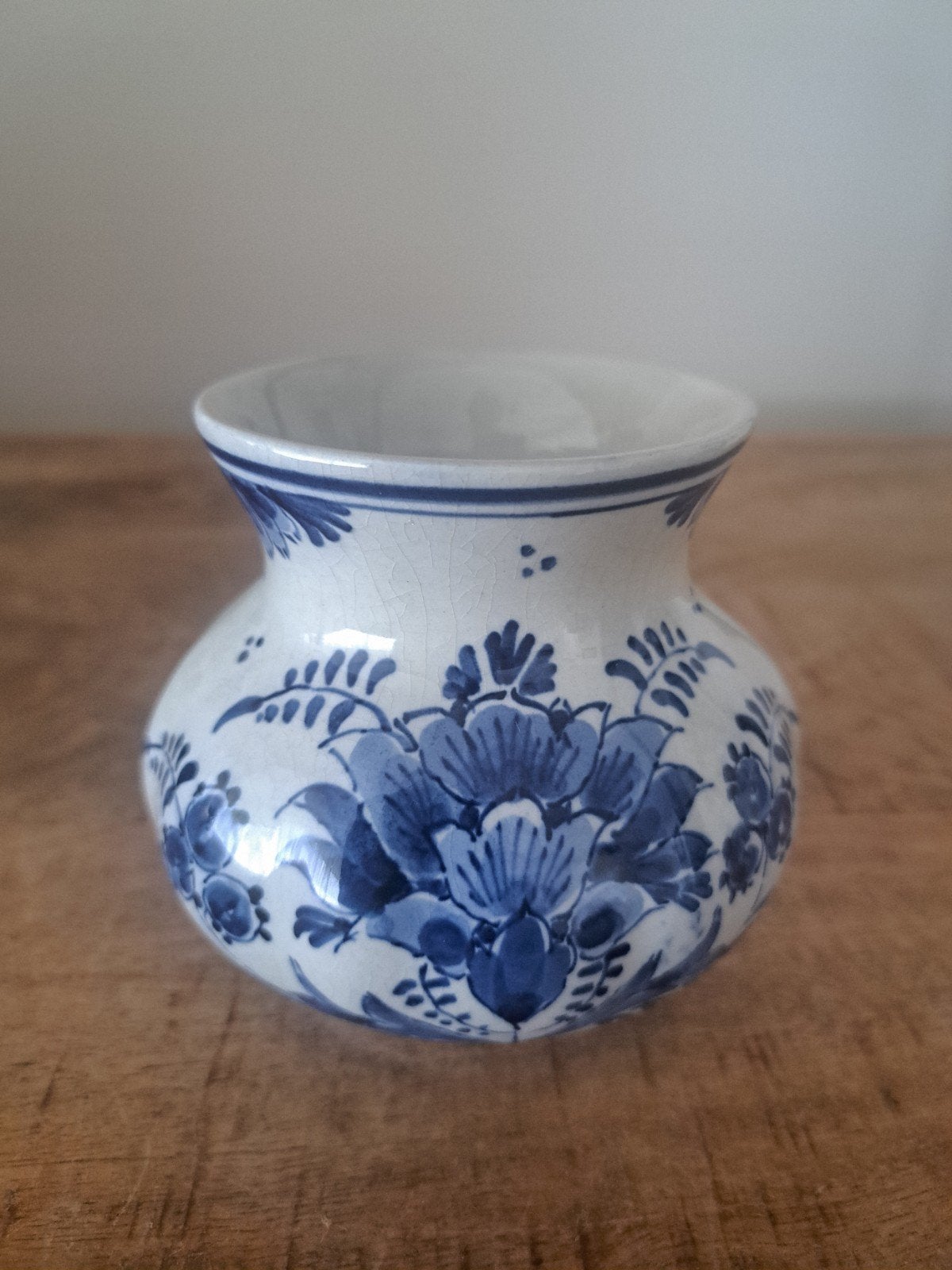 Porseleine fles delft vaas, Antiek en Kunst, Ophalen of Verzenden