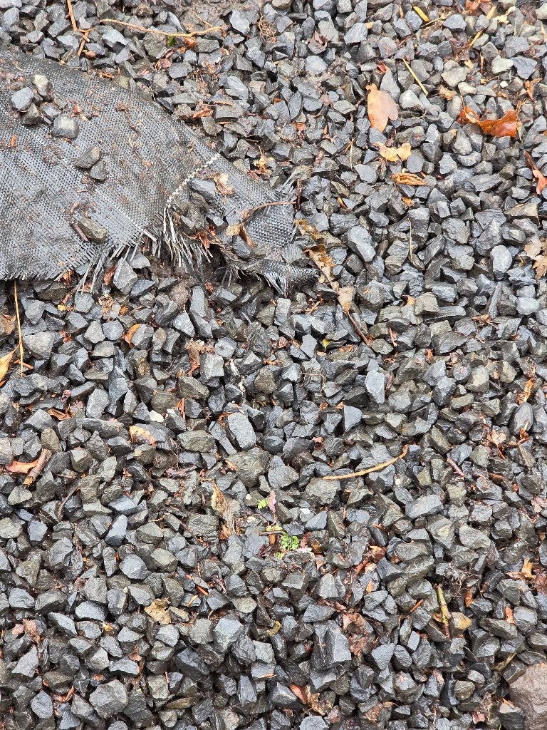 Antreciet siersplit grais ophalen, Tuin en Terras, Ophalen, Overige materialen, Gebruikt, Zwart