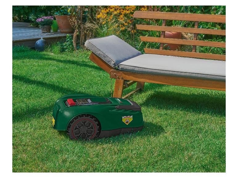 Parkside Robotmaaier - Automatisch en Efficiënt 1000m2, Tuin en Terras, Grasmaaiers, Cirkelmaaier, Minder dan 30 cm, Accu-grasmaaier