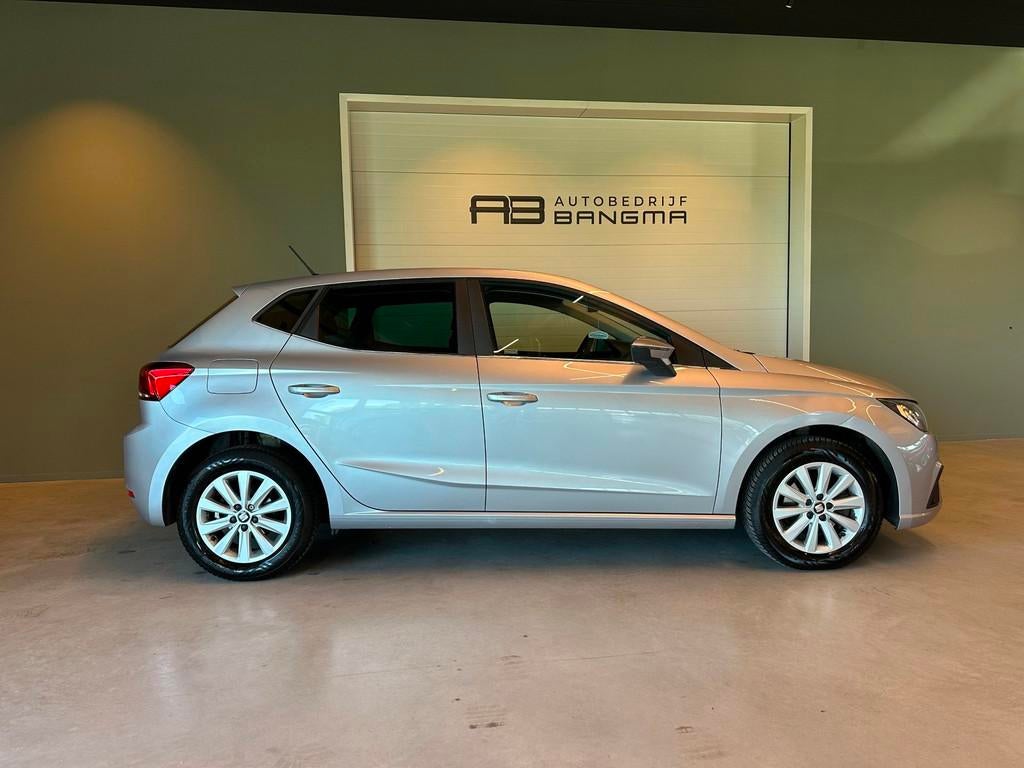 Seat Ibiza 1.0 TSI 5-DEURS STYLE BUSINESS INTENSE-uitv|CLIMA, Auto's, Seat, Stof, Met garantie (alle), 116 pk, Ibiza