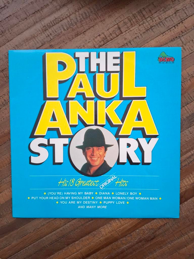 Paul Anka - The Paul Anka Story, Cd's en Dvd's, Vinyl | Pop, Ophalen of Verzenden, Zo goed als nieuw, 12 inch