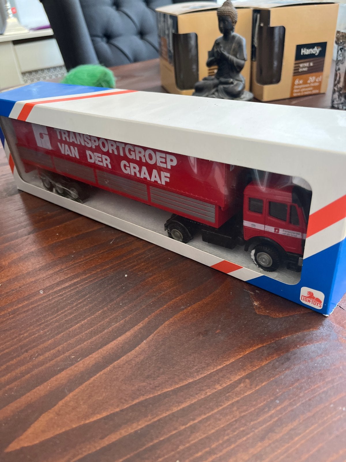 Lion Toys Vrachtwagen Transportgroep Van der Graaf, 1:32 tot 1:50, Nieuw, Truck, Ophalen