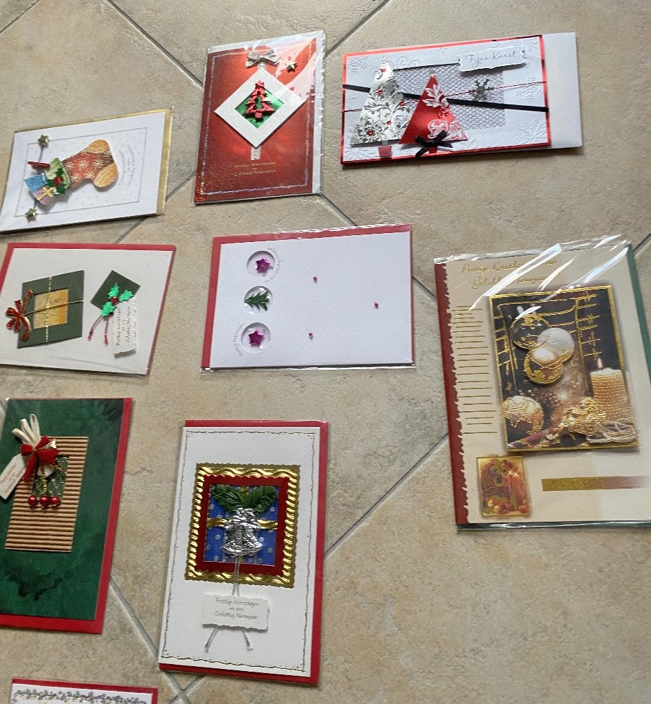 nieuwe luxe dubbele Kerstkaarten met envelop /kaarten Disney, Ophalen of Verzenden, Nieuw