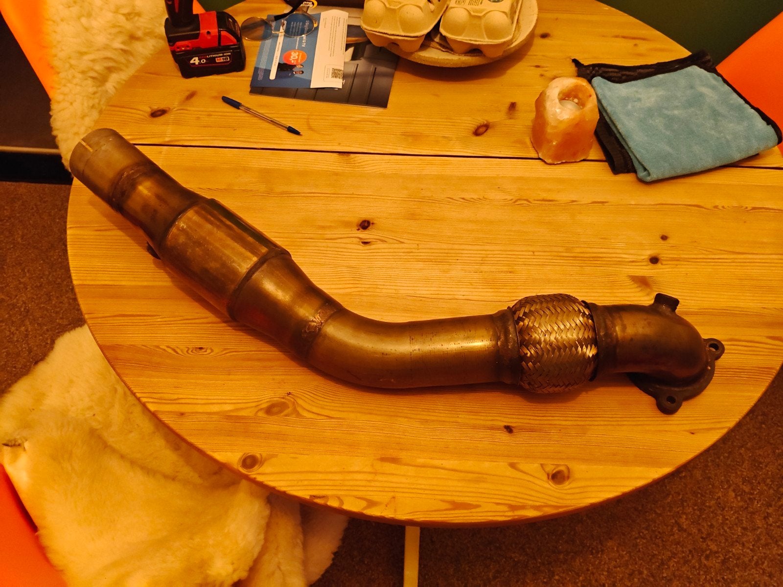 Volvo 3 inch downpipe + 100cell race kat, Ophalen, Volvo