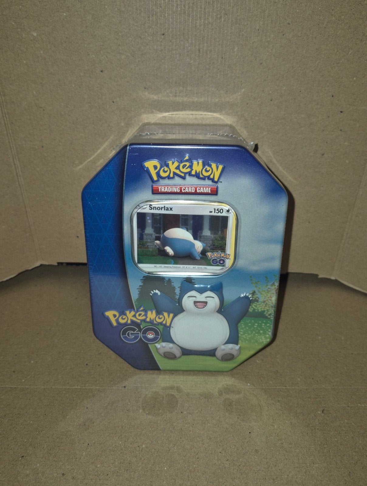 Pokémon GO Tins met Snorlax - Nieuw en Geseald, Ophalen of Verzenden, Nieuw, Overige typen