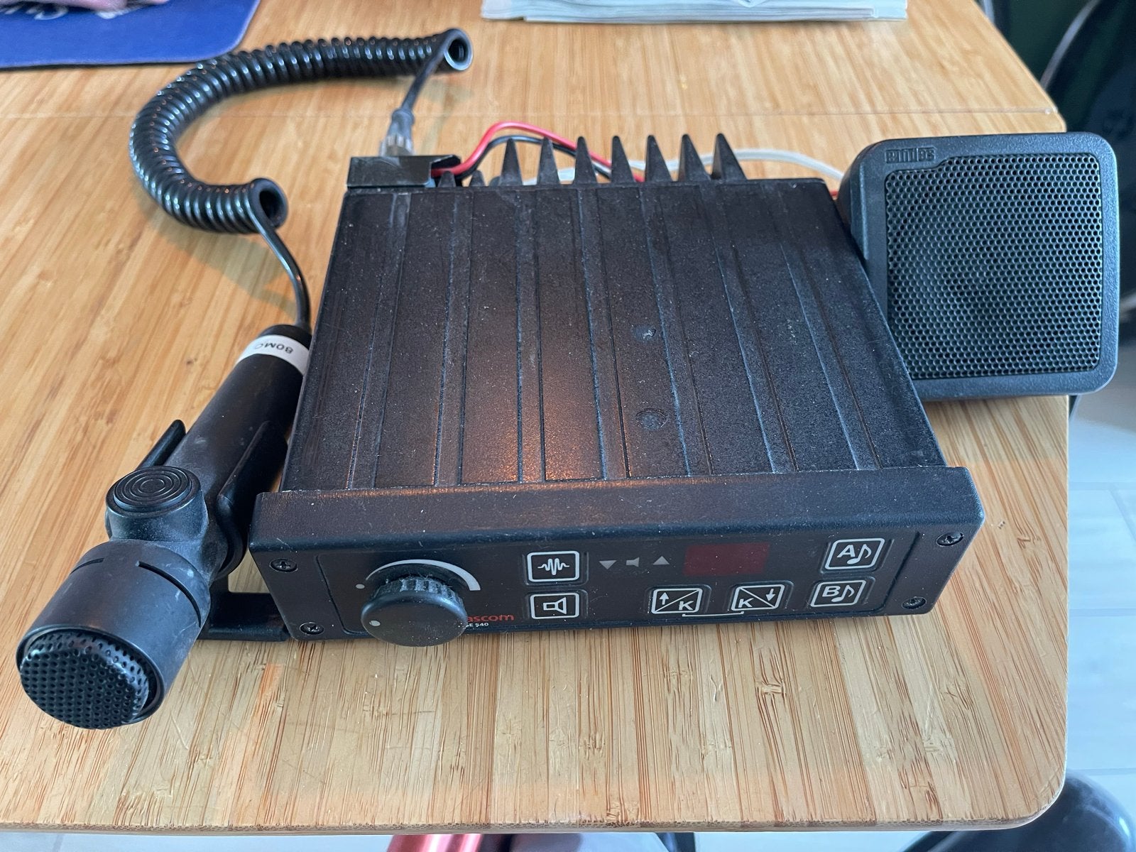 Ascom SE540 Mobilofoon omgebouwd naar amateur frequenties., Ophalen of Verzenden, Gebruikt, 15 km of meer, Portofoon of Walkie-talkie