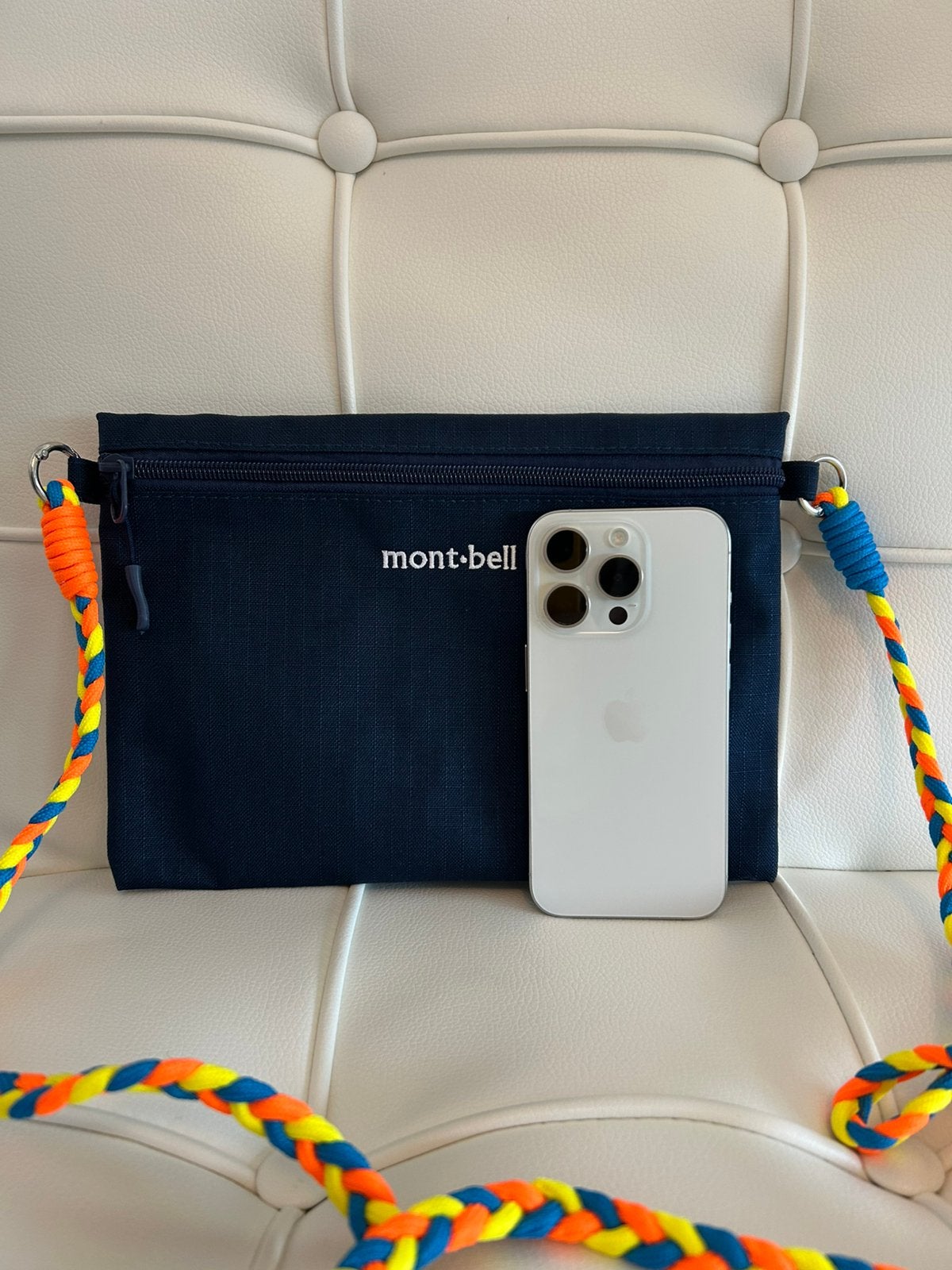 Montbell Lightweight Sacoche / Crossbody Bag (Navy Blue), Sieraden, Tassen en Uiterlijk, Ophalen of Verzenden, Zo goed als nieuw
