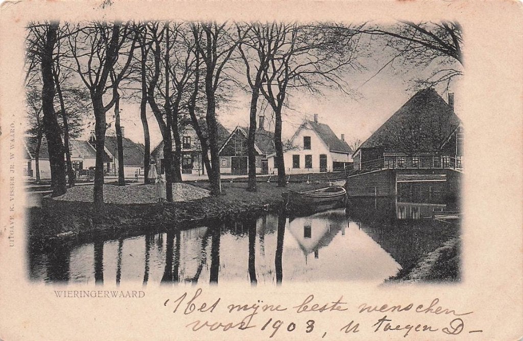 703-004-041 Wieringerwaard, Verzenden, Voor 1920, Noord-Holland
