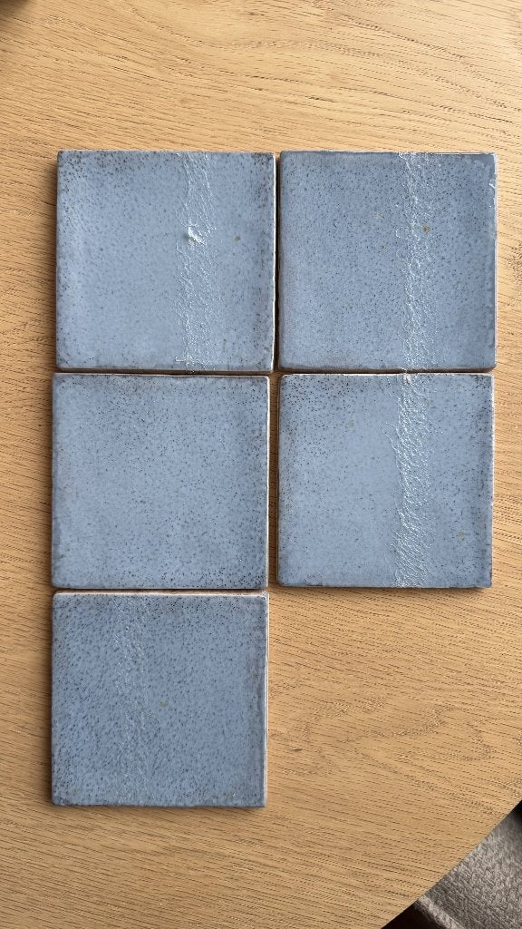 3 dozen Wandtegels Altea licht blauw 10x10, Ophalen, Nieuw, Minder dan 20 cm, Minder dan 20 cm