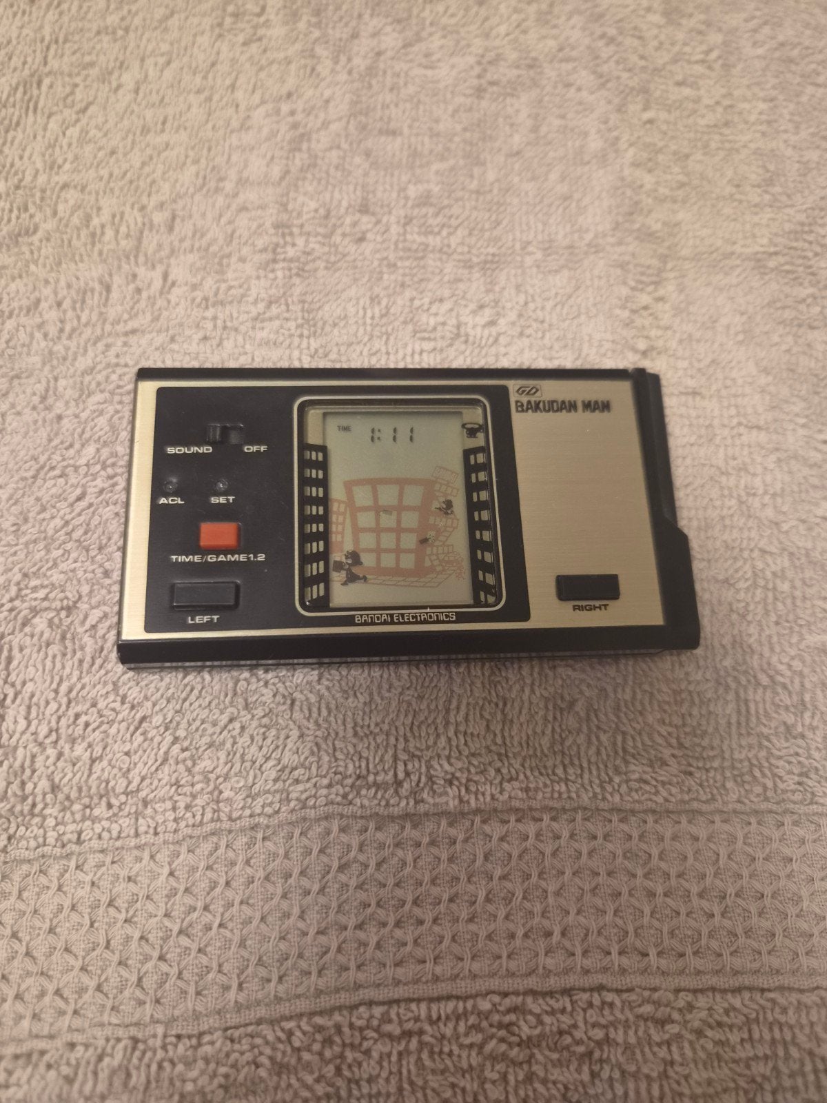 Bandai Electronics Bakudan Man Dynamite handheld game, Ophalen of Verzenden, Overige merken, Gebruikt