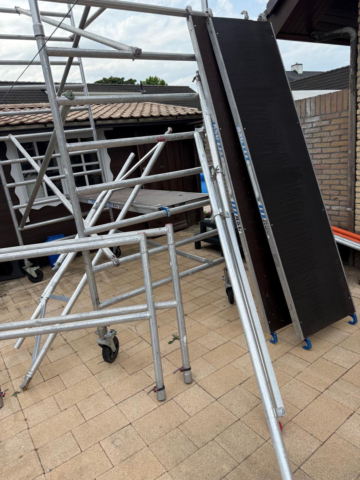Rolsteiget, Doe-het-zelf en Verbouw, Steigers, Ophalen of Verzenden, Gebruikt, Overige typen, 5 meter of hoger
