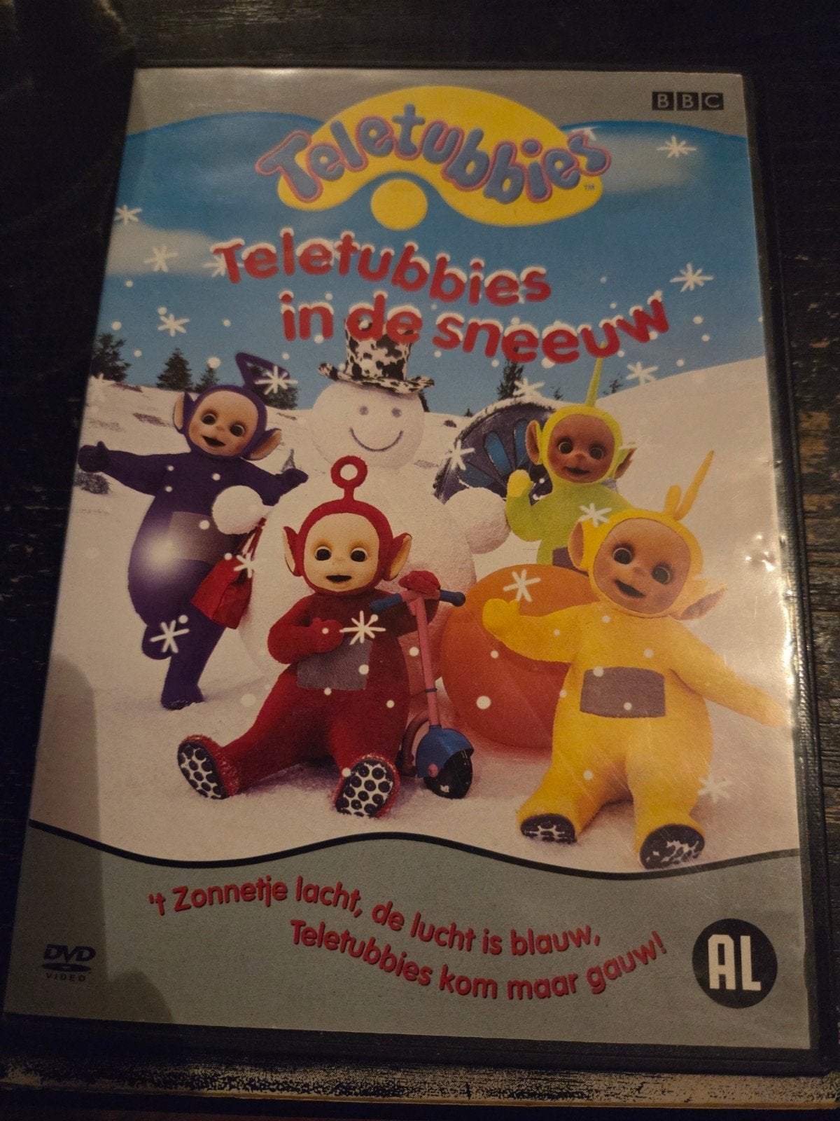 Teletubbies in de sneeuw, Vanaf 16 jaar, Ophalen of Verzenden, Zo goed als nieuw, Amerikaans