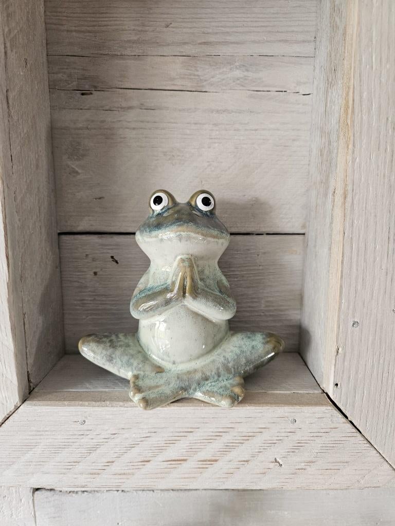 Beeldje kikker, Groen, Overige stijlen, Nieuw, Ophalen of Verzenden