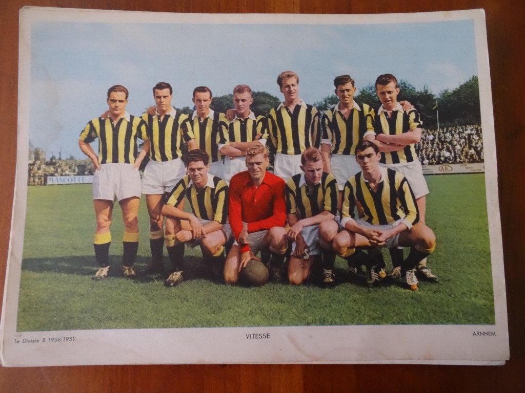 Elftalkaarten van Vitesse, Stormvogels en Sportclub Enschede, Verzamelen, Ophalen of Verzenden, Zo goed als nieuw, Overige binnenlandse clubs