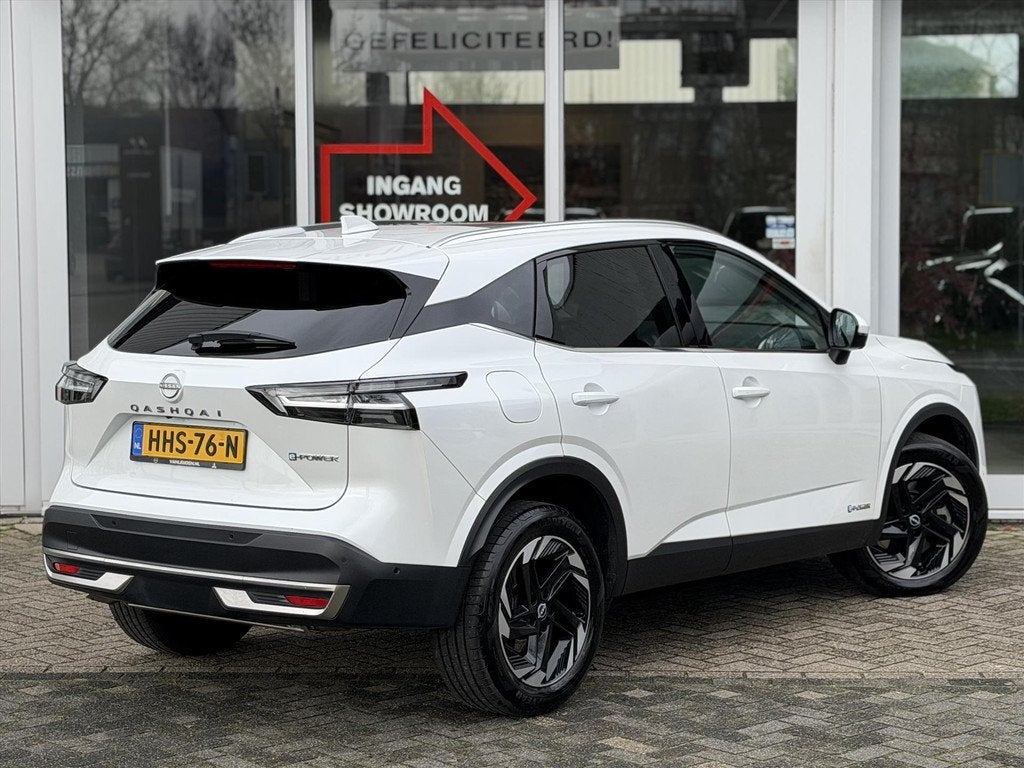 NISSAN Qashqai E-power 190pk N-Connecta | Panoramadak | Cold, 12 maanden, Gebruikt, Wit, Bedrijf