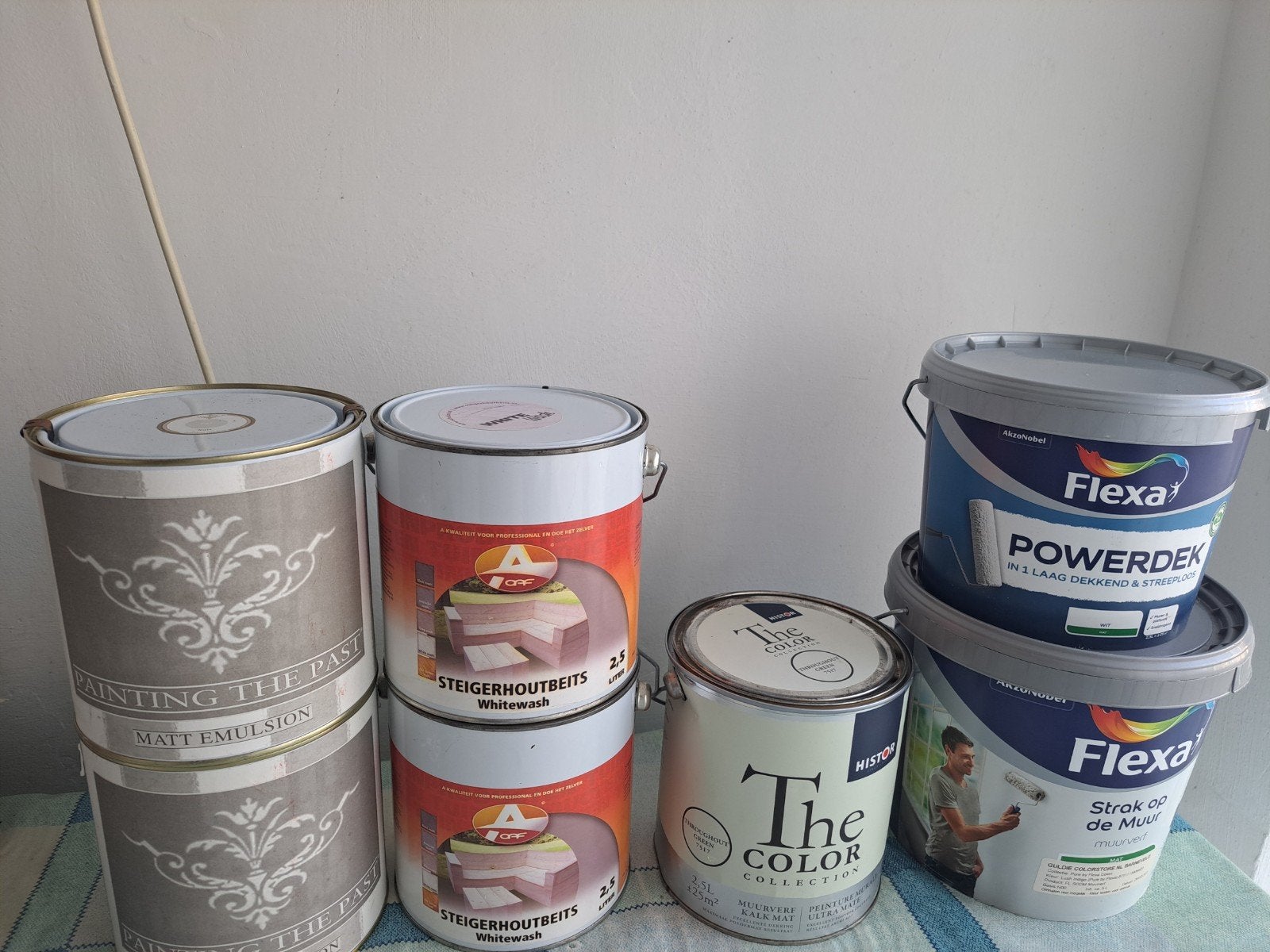 Nieuwe muurverf en steigerhoutbeits, Ophalen of Verzenden, Nieuw, Groen