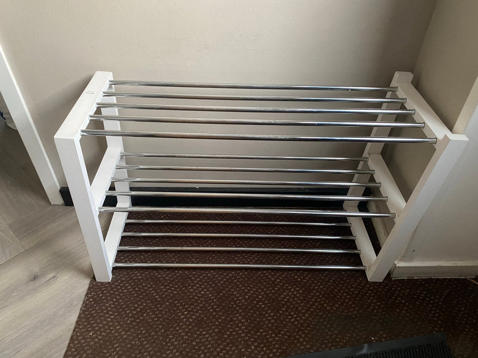 IKEA schoenenrek met 2 niveaus, Ophalen, Gebruikt