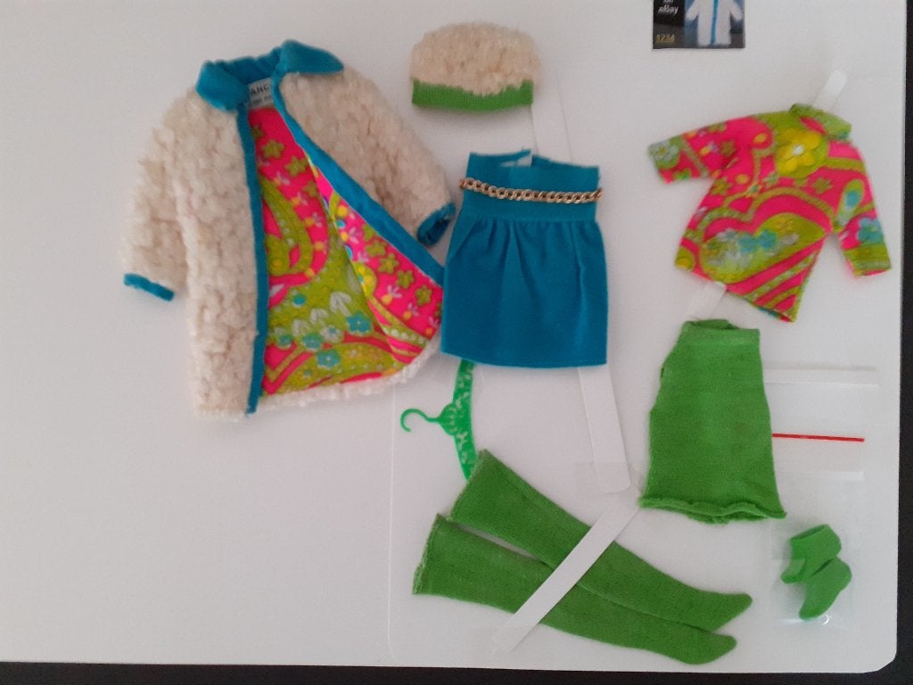 Vintage Francie fashion "The Combination" (1969), Ophalen of Verzenden, Zo goed als nieuw, Kleertjes