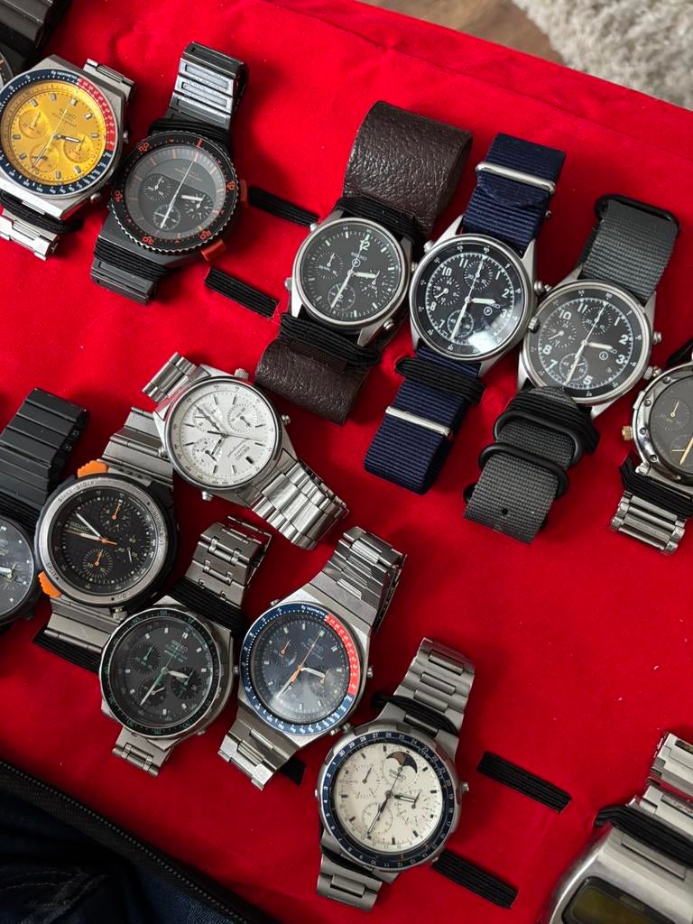 Seiko Speedmasters, Sieraden, Tassen en Uiterlijk, Horloges | Antiek, Polshorloge, Seiko, Staal, 1960 of later, Ophalen of Verzenden