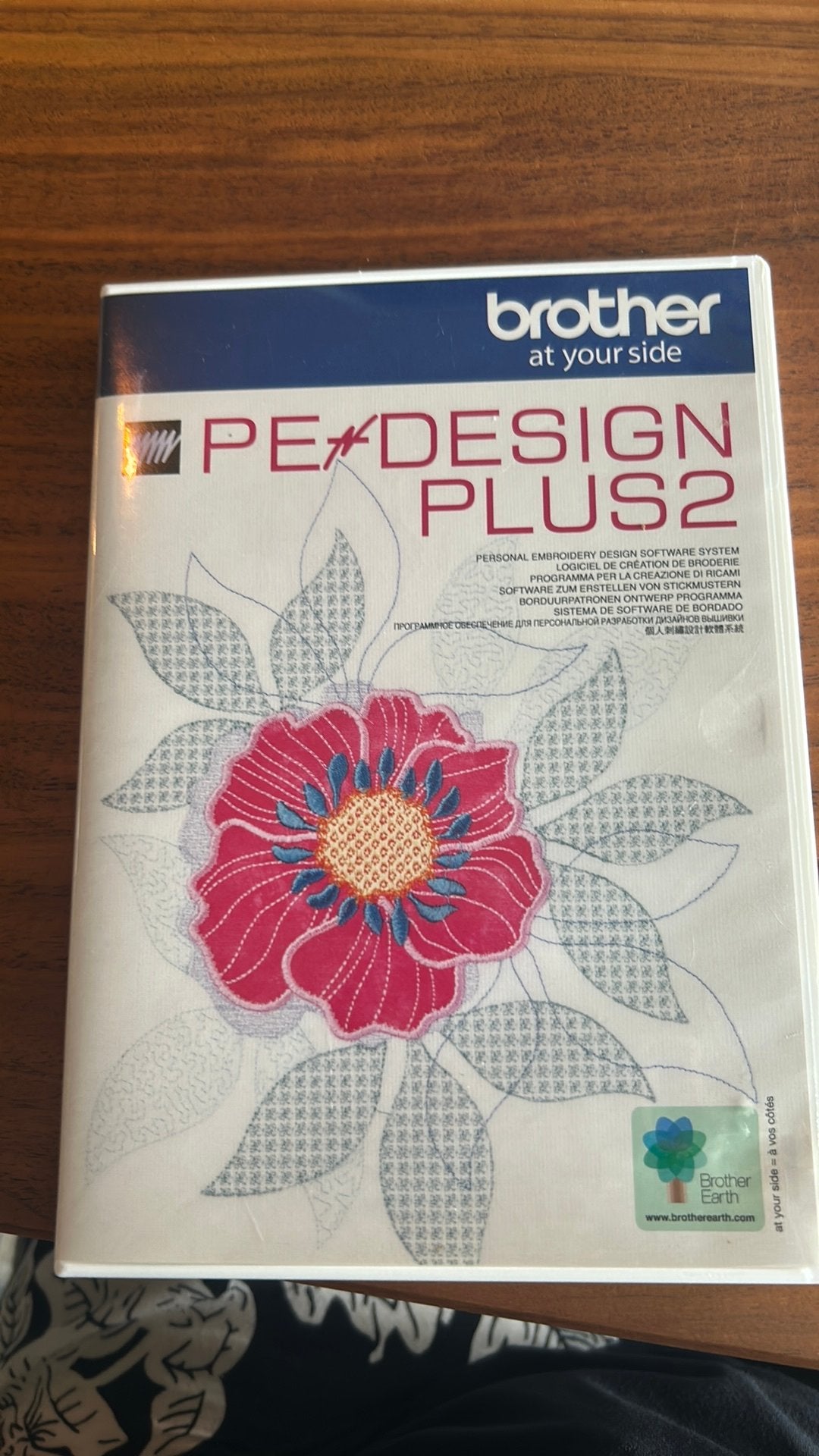 BRother borduur software pe design plus2, Verzenden, Zo goed als nieuw, Patroon