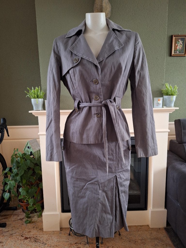 123 un1deux2trois3 pak rok blazer 38 jasje jas set M ZGAN, Maat 38/40 (M), Verzenden, Zo goed als nieuw, Jasje