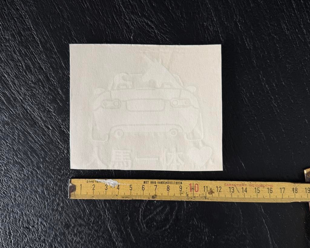 Mazda MX5 Miata Autostickers Decal JDM, Ophalen of Verzenden