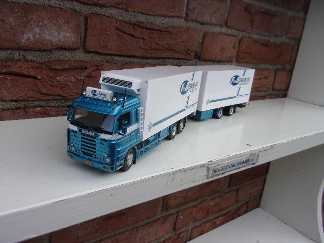 Tekno  Scania  143 - 450  van  F.  van  Bergeijk., Ophalen of Verzenden, Nieuw, Bus of Vrachtwagen, Tekno