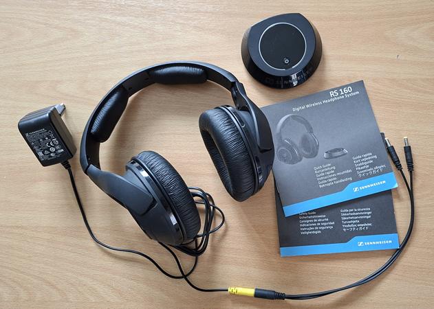 Sennheiser HDR 160 - Draadloze koptelefoon - Zwart, Ophalen, Gebruikt, Sennheiser, Draadloos