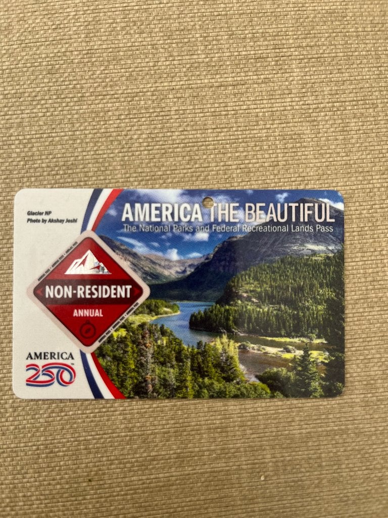 America the Beautiful pas, Drie personen of meer, Ticket of Toegangskaart