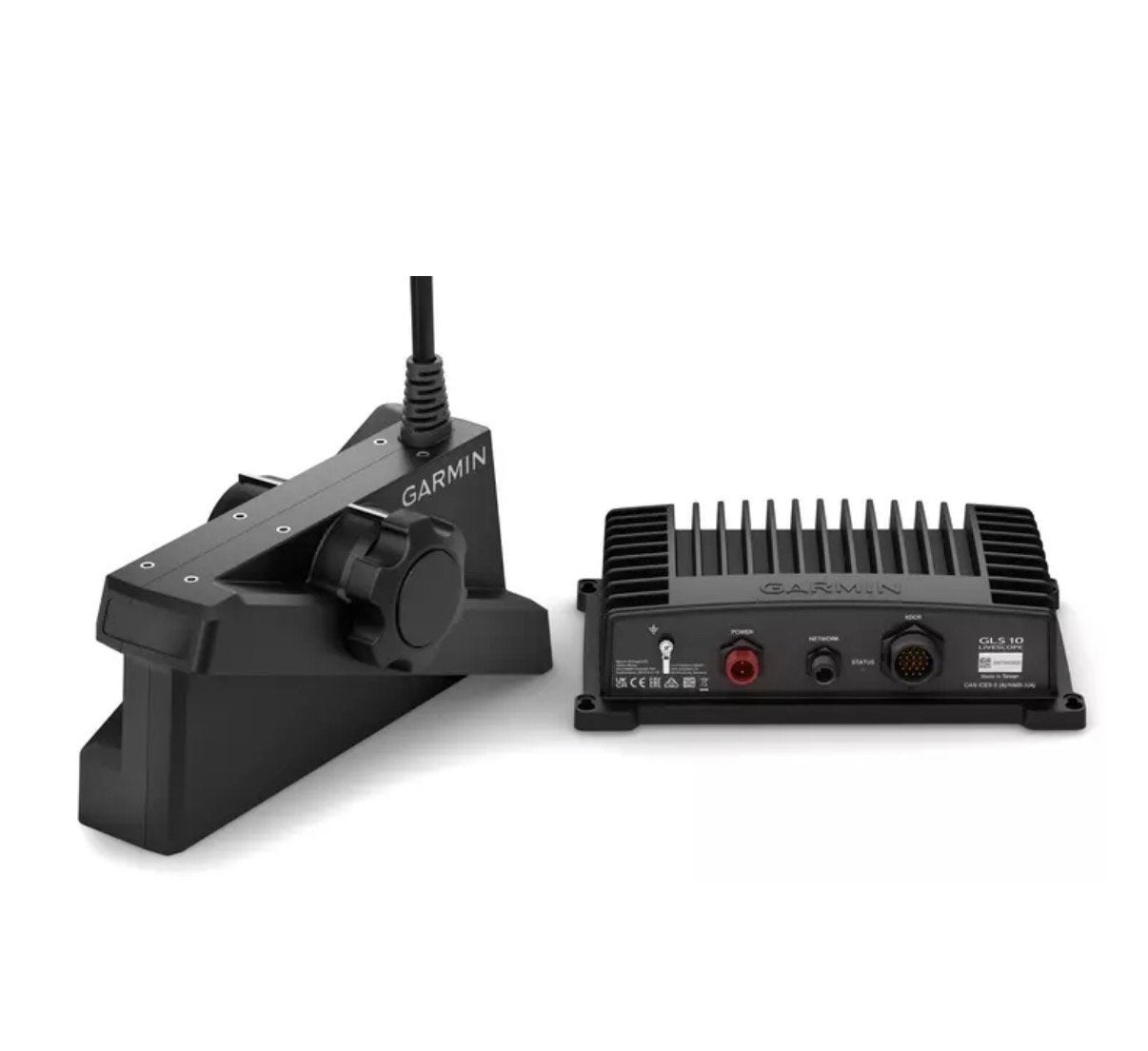 Garmin LiveScope GLS 10 Sonar Black Box met Transducer LVS62, Watersport en Boten, Ophalen of Verzenden, Zo goed als nieuw, Kaartplotter of Fish Finder