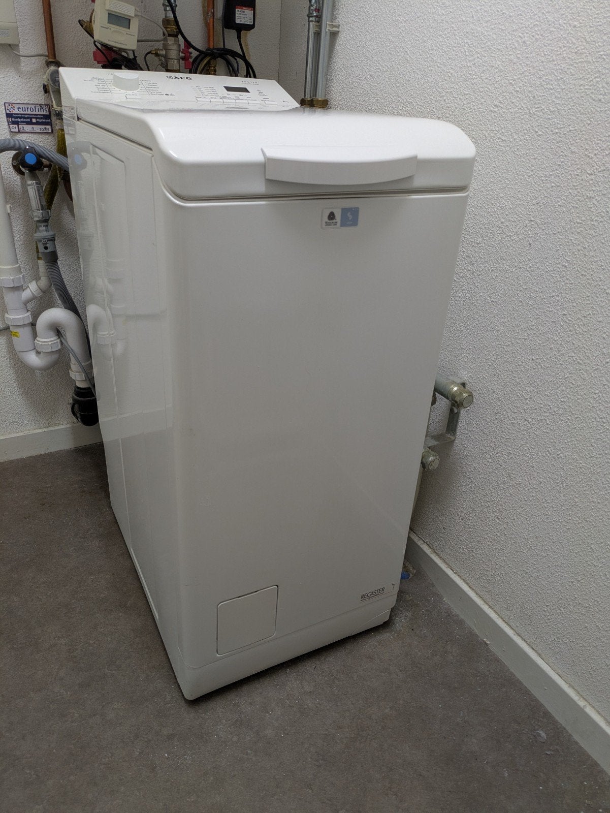 AEG Bovenlader L61465TL, Ophalen, 1200 tot 1600 toeren, Gebruikt, 4 tot 6 kg
