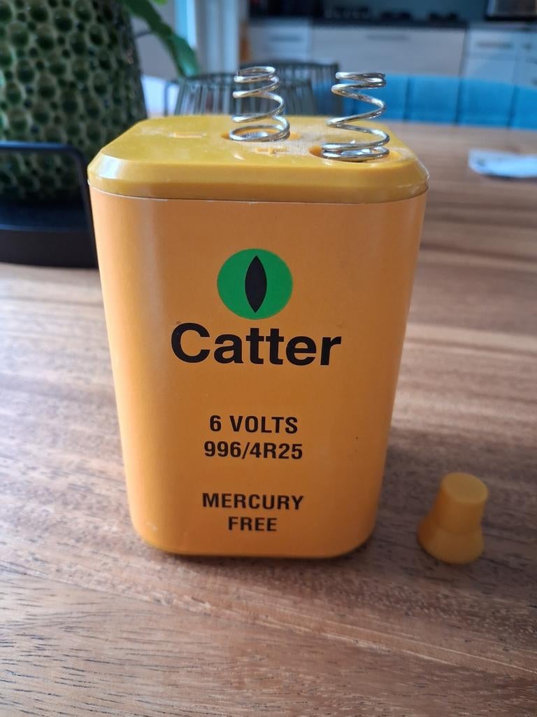 4x Catter Batterijen 6 Volt - Heavy Duty Weather Proof, Audio, Tv en Foto, Accu's en Batterijen, Nieuw, Ophalen