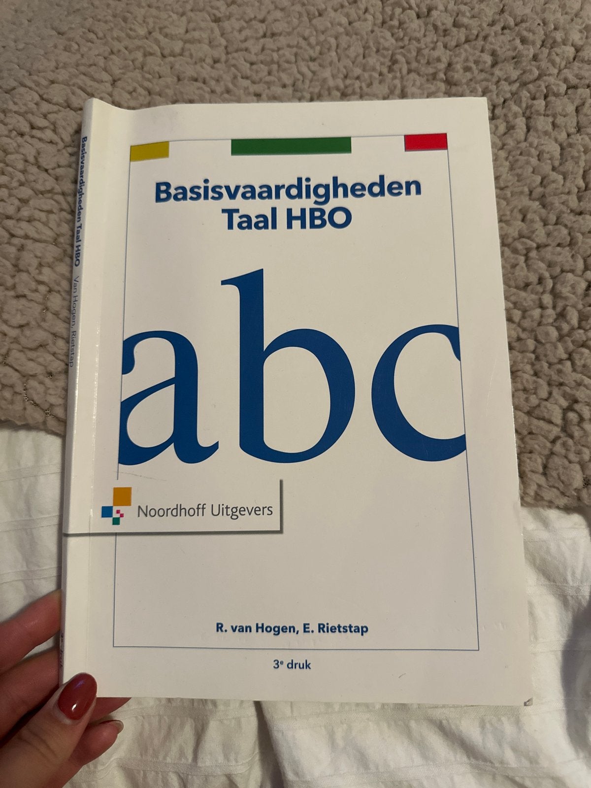 Basisvaardigheden Taal HBO - R. van Hogen, E. Rietstap, Ophalen of Verzenden, Alpha, Gelezen, HBO