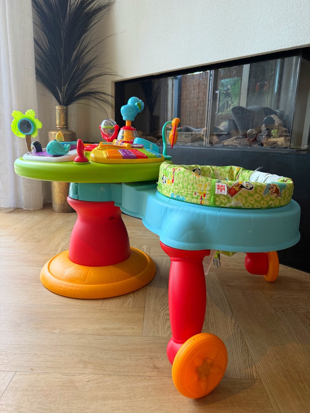 Bright Starts Looptafel met Activiteiten en Loopfunctie, Kinderen en Baby's, Speelgoed | Babyspeelgoed, Ophalen, Zo goed als nieuw