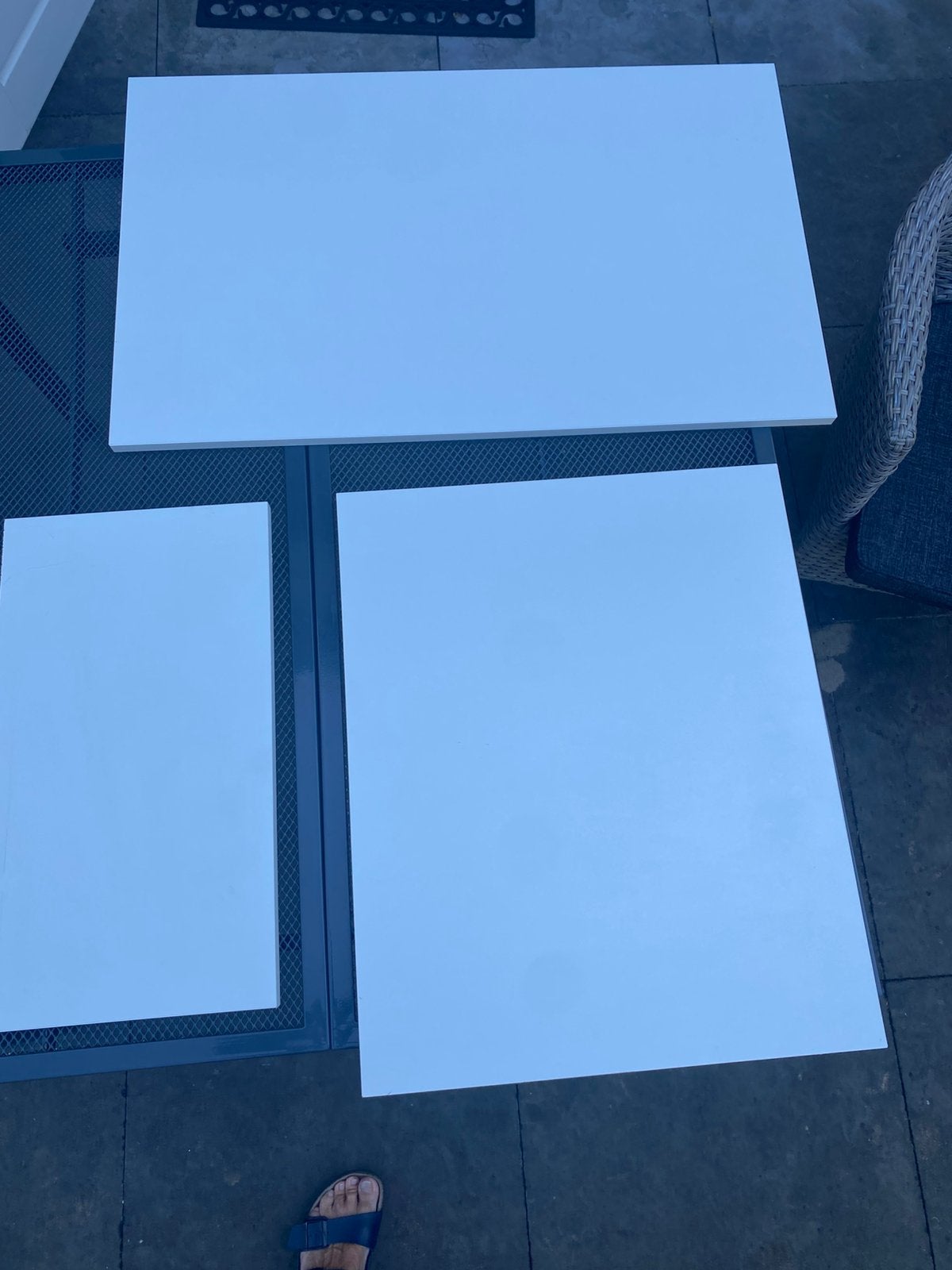 3 meubel panelen Nieuw, Doe-het-zelf en Verbouw, Platen en Panelen, Ophalen of Verzenden, Nieuw, Minder dan 20 mm