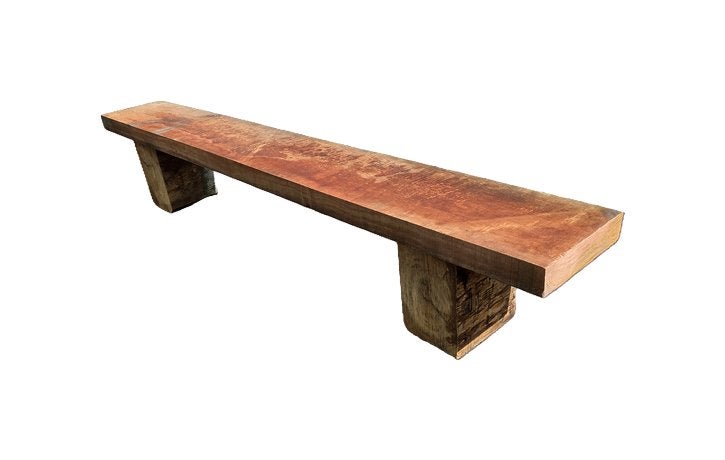Hardhouten bank / Aanbieding, Tuin en Terras, Ophalen, Hout