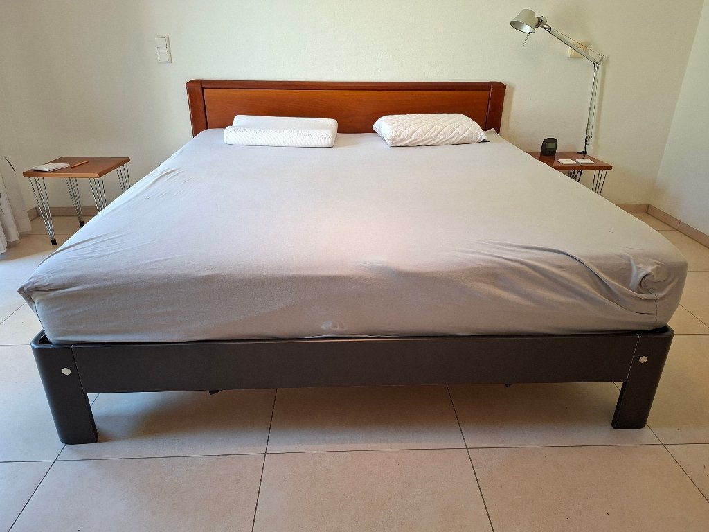 Auping auronde bedombouw 180 x 200, Huis en Inrichting, Ophalen, Overige materialen, Gebruikt, Tweepersoons