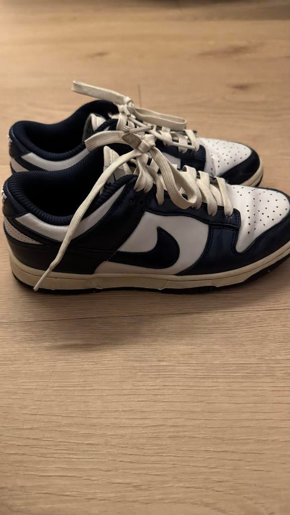 Nike Dunk Low Retro Navy Blue (37,5), Kleding | Heren, Schoenen, Ophalen of Verzenden, Zo goed als nieuw, Zwart, Sneakers of Gympen