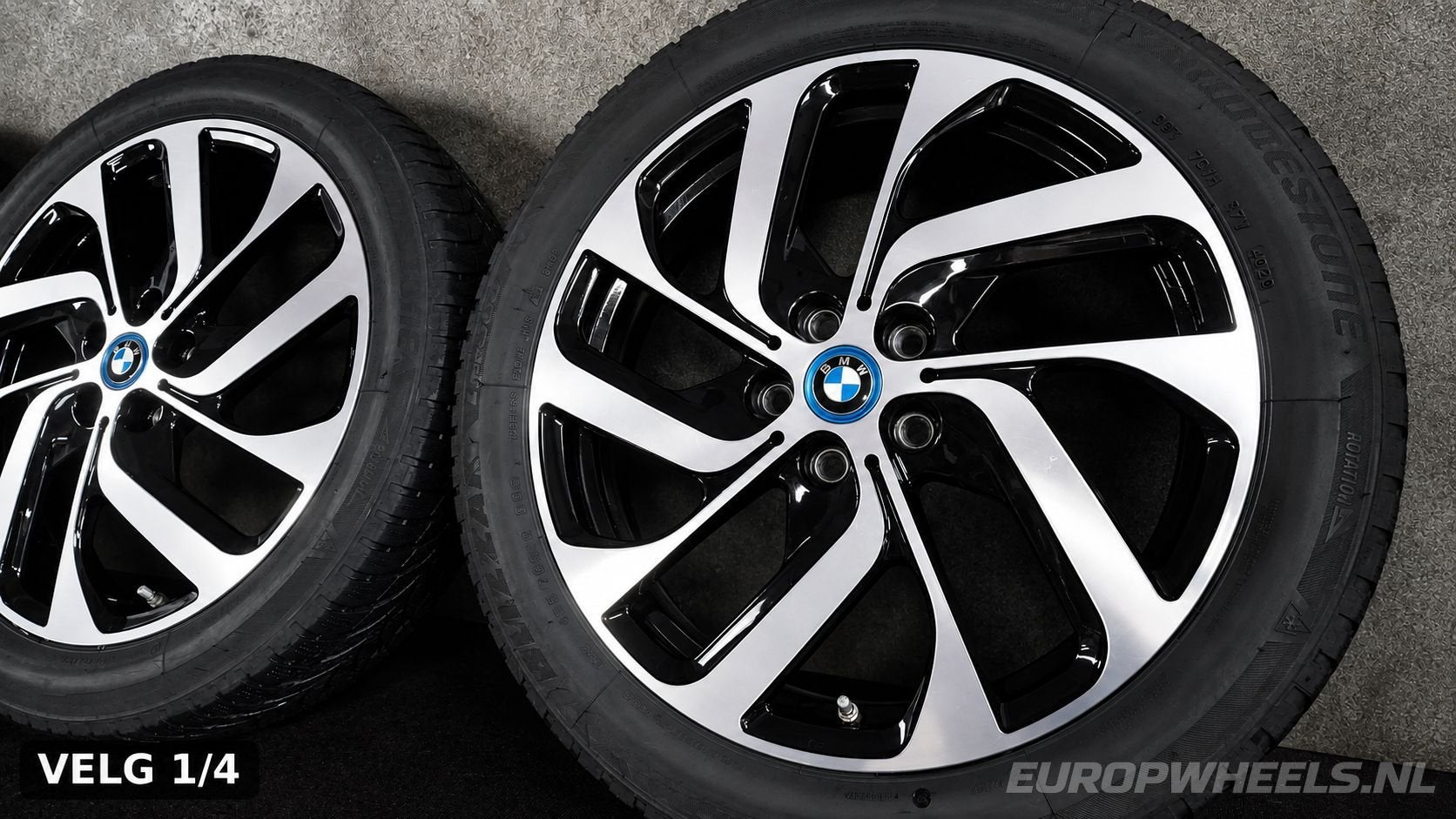 19 inch BMW i3 i3S 428 velgen Nokian winterbanden, 19 inch, Gebruikt, 155 mm, -