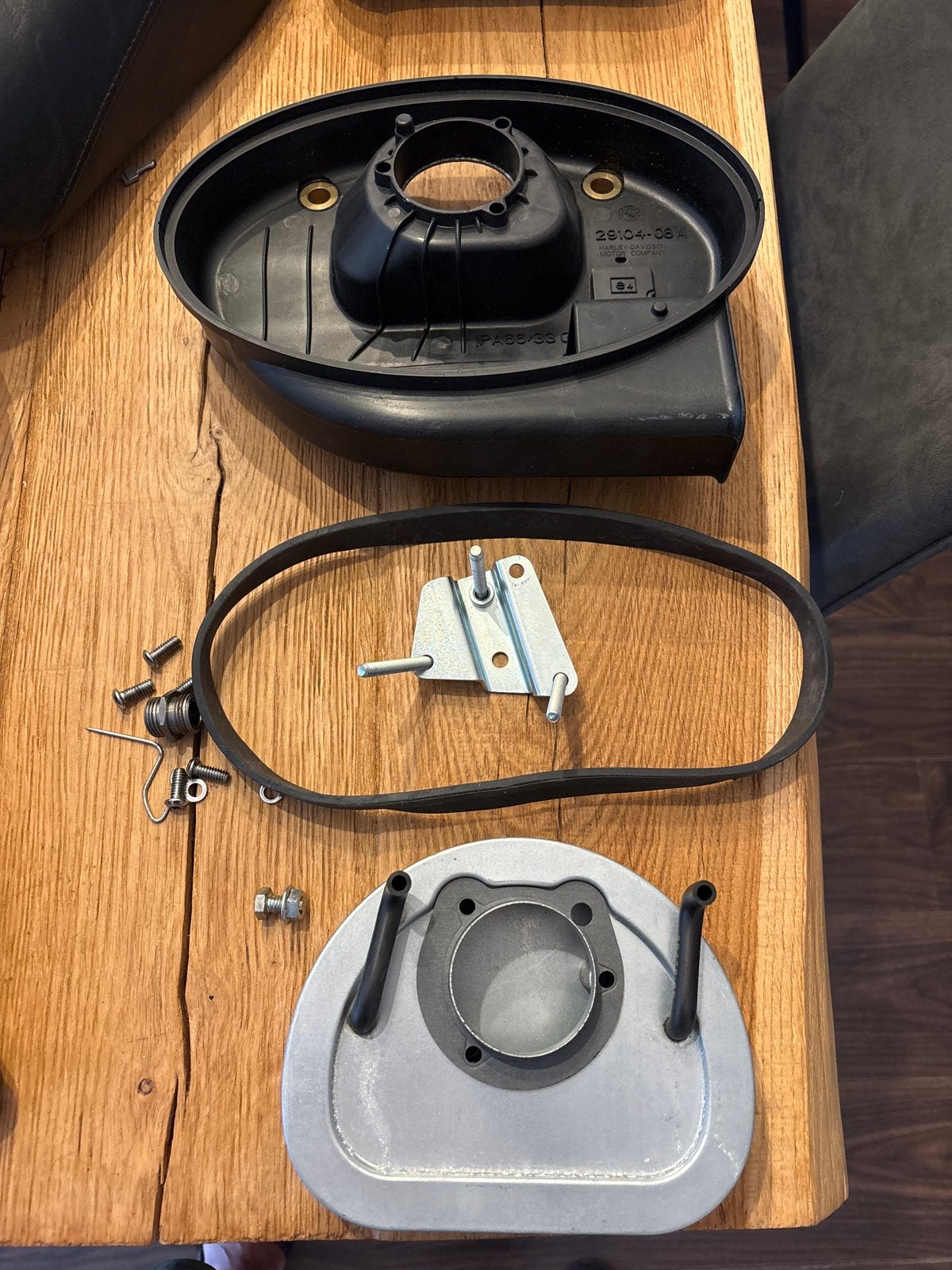 Originele luchtfilter Harley-Davidson FXCWC Rocker C 08-11, Ophalen of Verzenden, Gebruikt