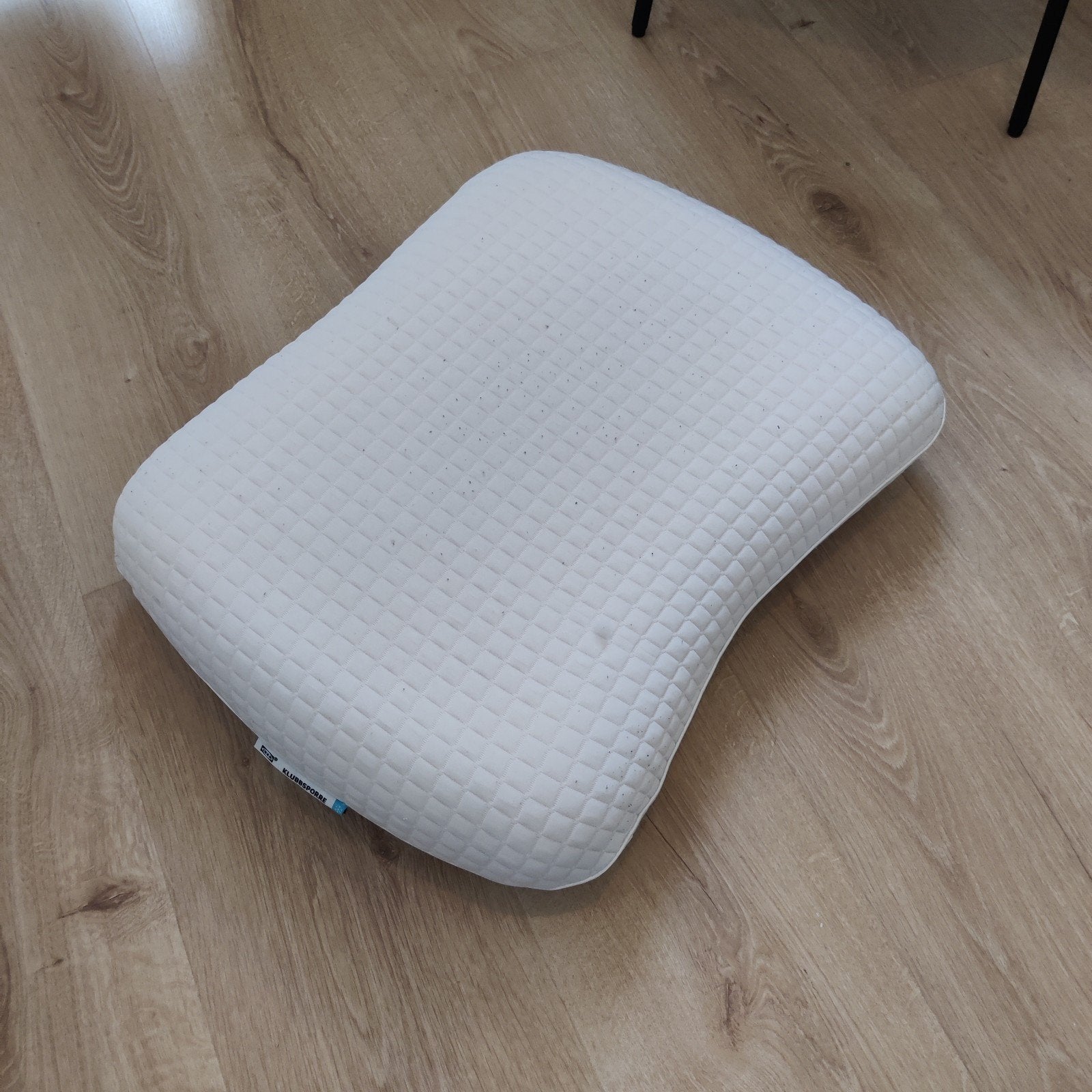 IKEA Kussen KLUBBSPORRE Ergonomisch Hoofdkussen, Ophalen of Verzenden, Gebruikt, Wit, Rechthoekig