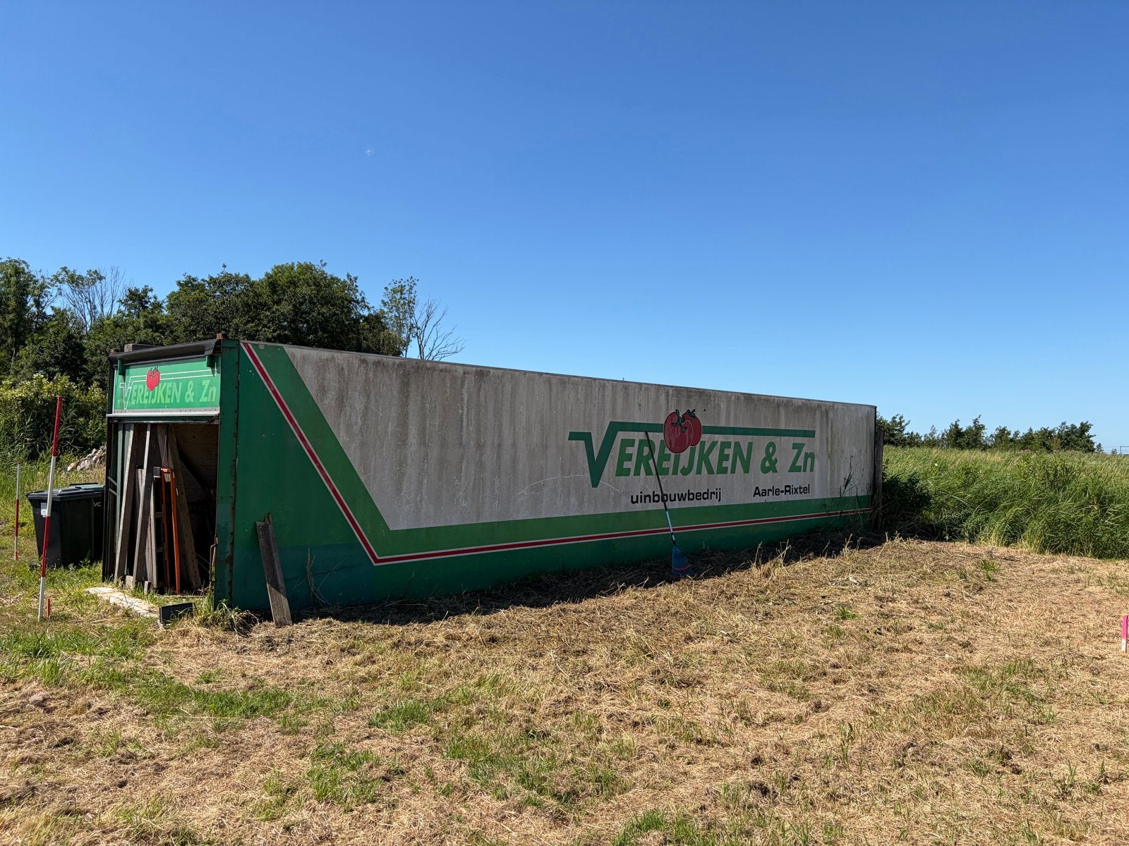 Opslagcontainer / traileropbouw - gratis ophalen, Ophalen, Gebruikt