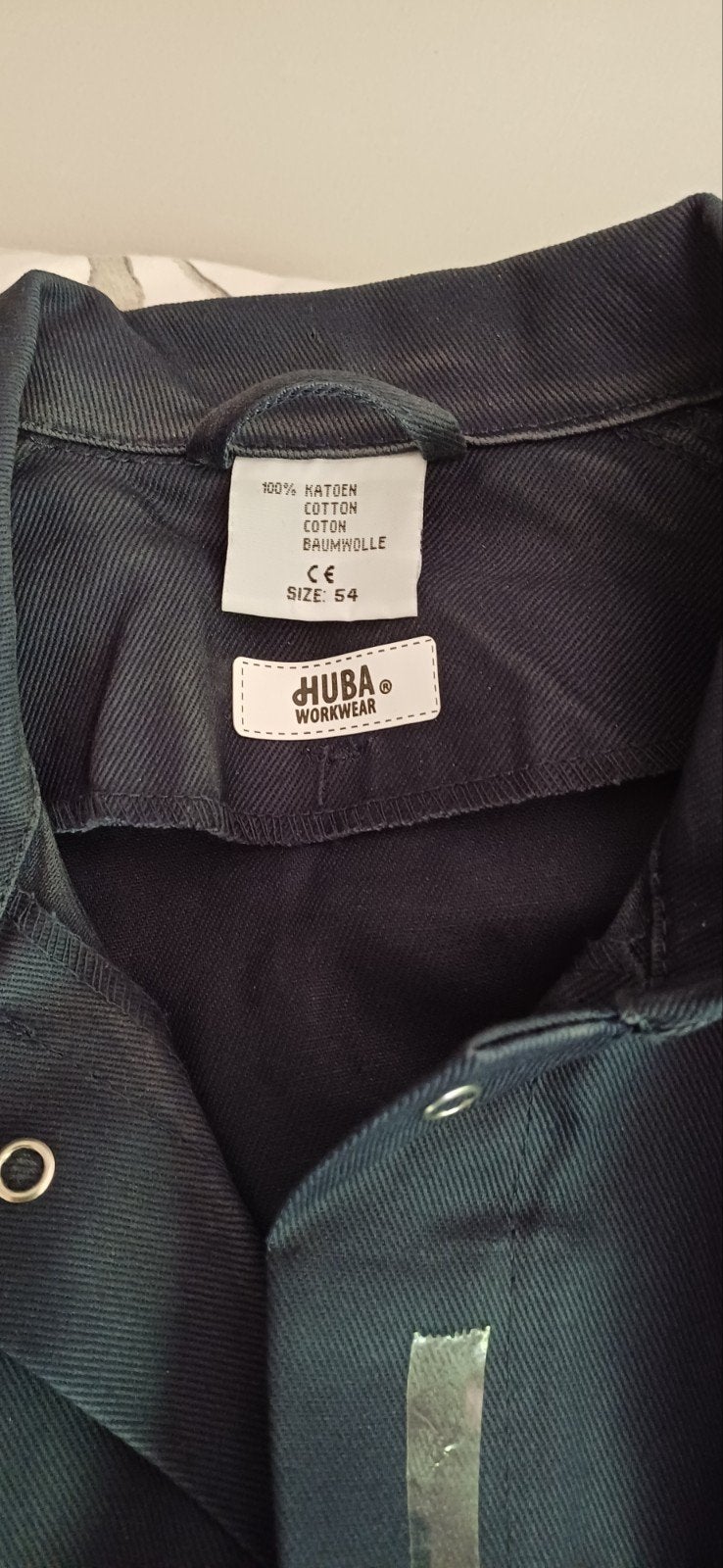 Huba Workwear Overall - Maat 54, 100% Katoen, Ophalen of Verzenden