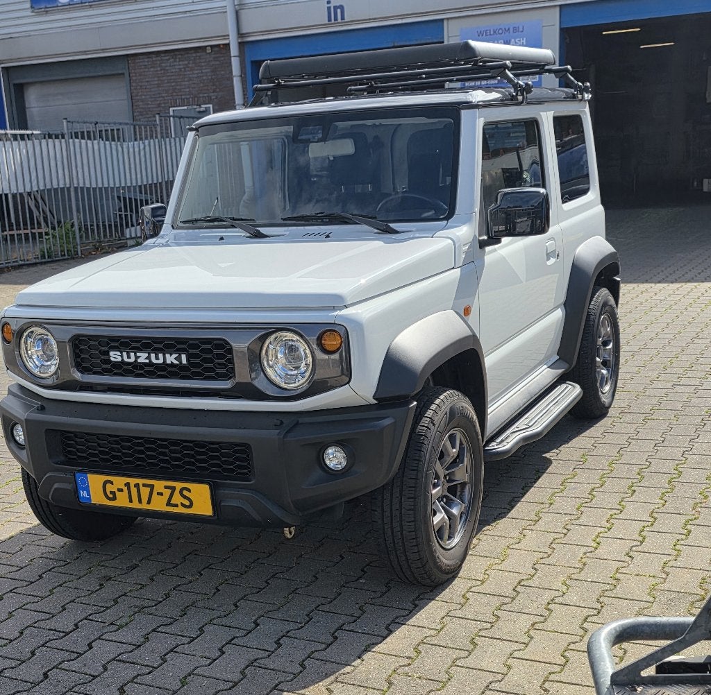 Suzuki Jimny 1.5L VVT 102pk Allgrip Pro 2020 Wit, Auto's, Suzuki, 13 km/l, 4 cilinders, 4 stoelen, Handgeschakeld