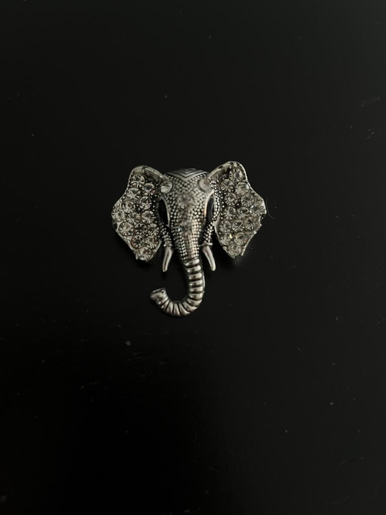 Broche olifant, Ophalen of Verzenden, Zo goed als nieuw, Overige materialen