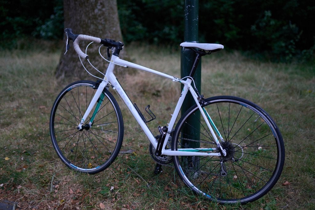 Trek Lexa SL racefiets - Dames - Wit/Groen, 28 inch, Gebruikt, Velgrem, Aluminium