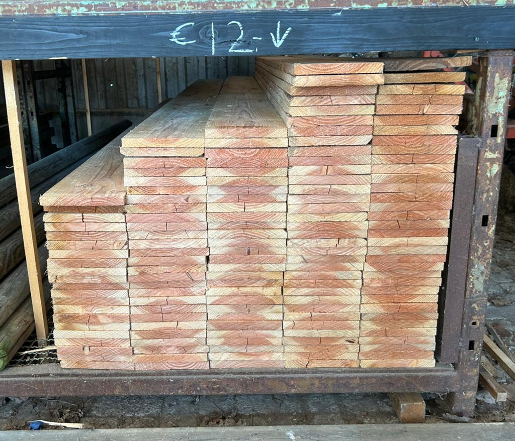 Douglas planken, Doe-het-zelf en Verbouw, Hout en Planken, Ophalen, Minder dan 25 mm, Plank, Minder dan 200 cm
